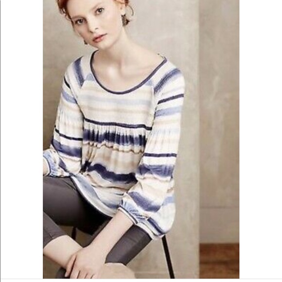 Anthropologie Tops - Anthropologie Meadow Rue smocked comfy top